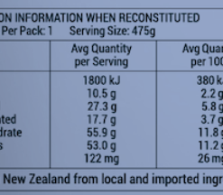 Alternative view of Berry Smoothie 100g