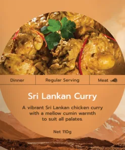 Alternative view of Sri Lankan Curry