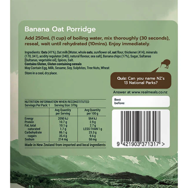 Banana Oat Porridge - Image 3