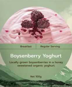 Alternative view of Boysenberry Yoghurt