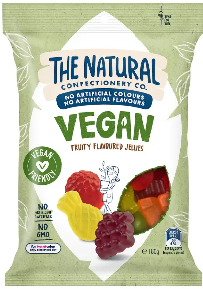 Vegan Confectionery Fruit Mix 180g