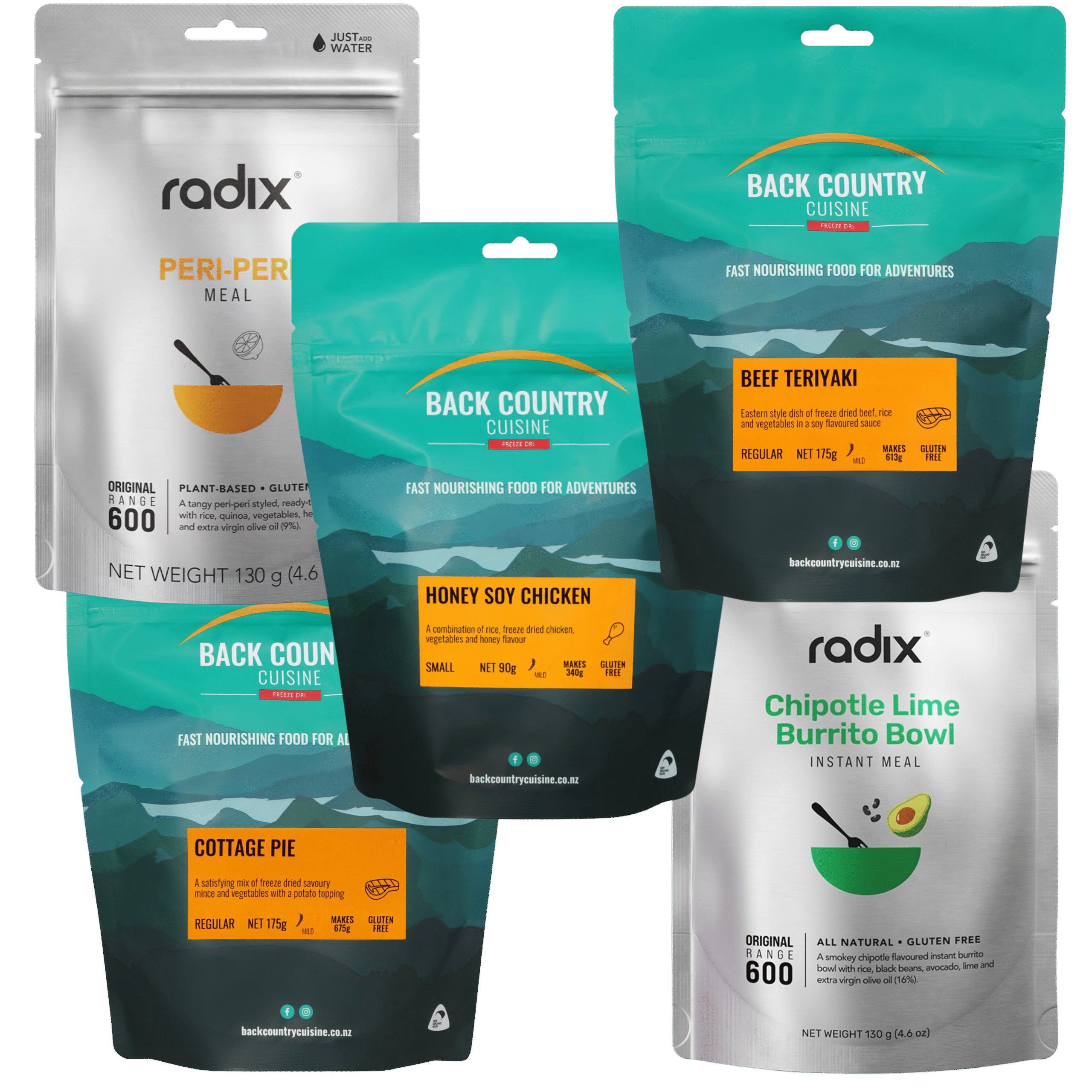 GF/Celiac Box - 5 Full Days