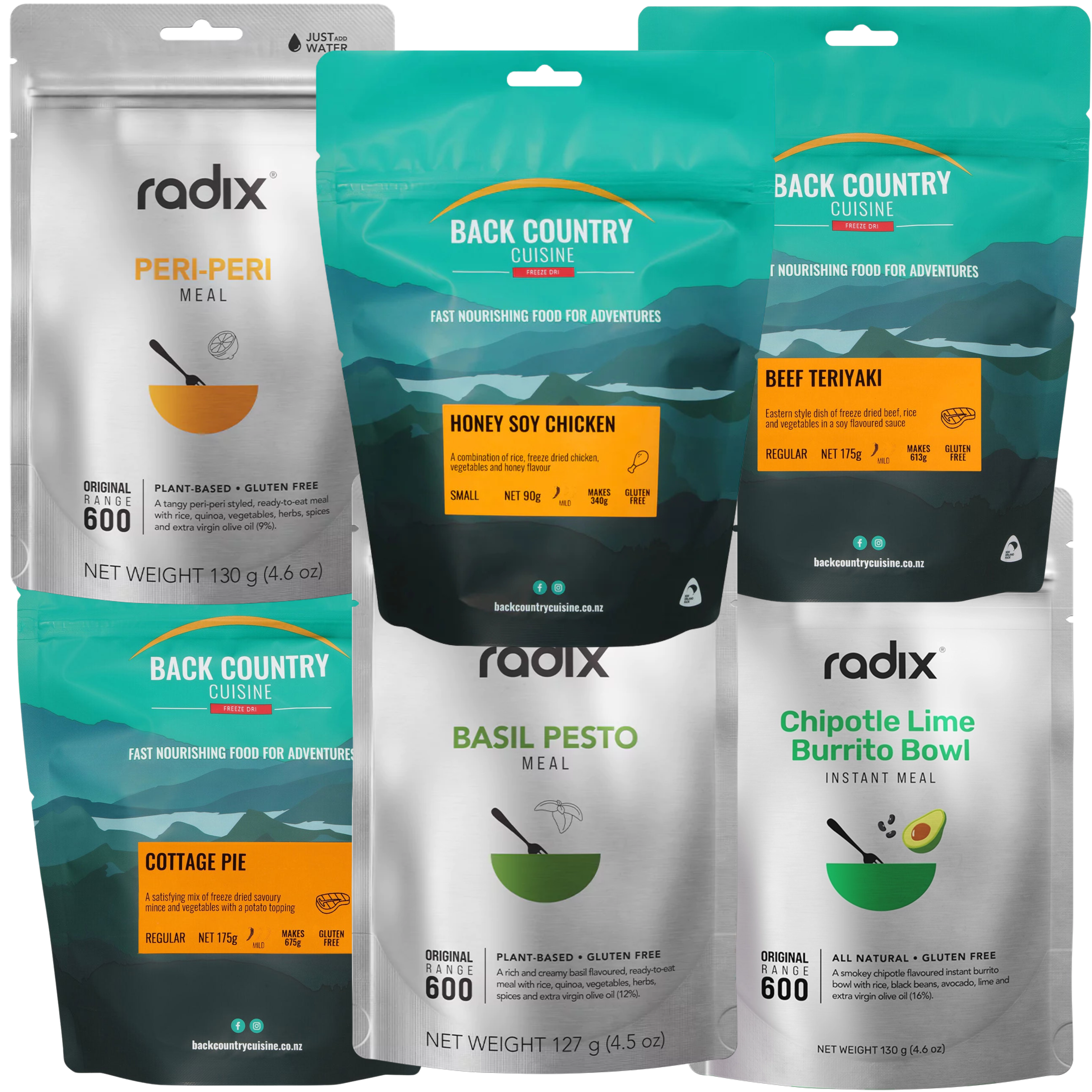 GF/Celiac Box - 6 Full Days