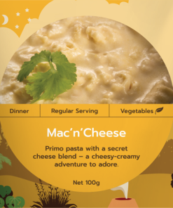 Alternative view of Mac'n'Cheese